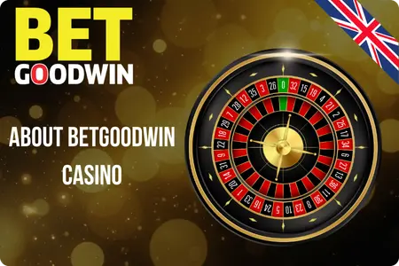 BetGoodwin Casino about section graphic with roulette wheel